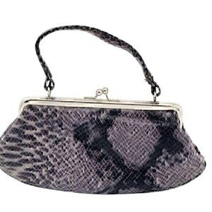 Vintage Kiss Lock Mini Bag Crossbody Purse Top Handle